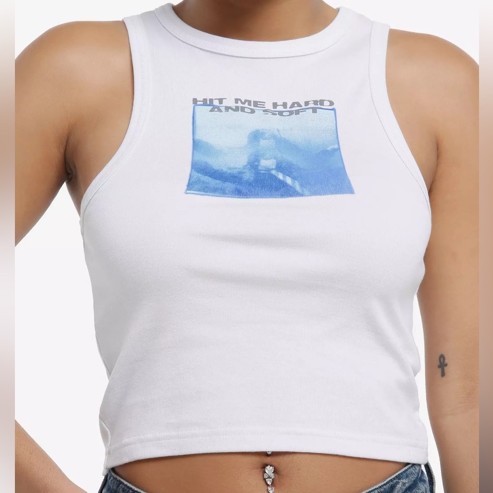 Billie‎ Eilish Hit Me Hard And Soft Crop Tank Top Hot Topic